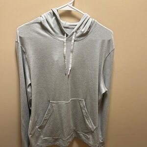 Lululemon Soft Jersey Gray Hoodie - L